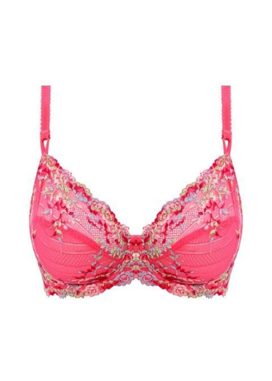 Wacoal Embrace Lace Unlined Underwire Bra Pink Polyamide 34DDD